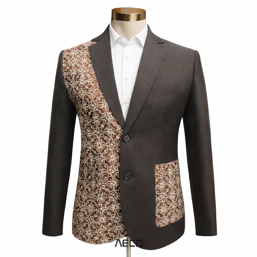 Blazer Batik Cupat Mangu